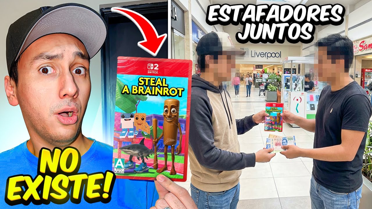 JUNTÉ a DOS ESTAFADORES POR EL JUEGO FÍSICO 
