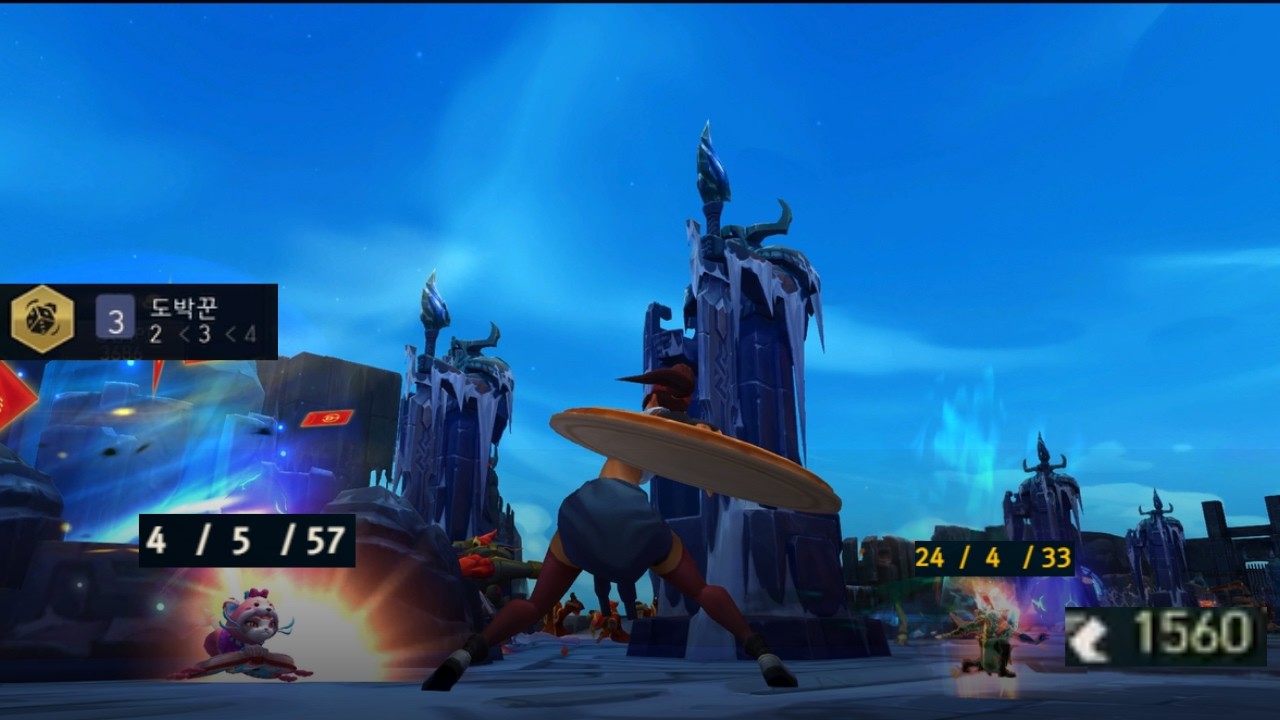 탭댄서가 없는곳에서 이정도의 속도를!? 무적의 ㅈ냥이 올챙이 듀오(증강 칼바람 아수라장)