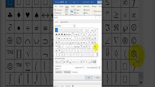 How to insert special characters in Word #shorts #tips #viral