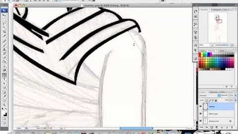 Inking on Photoshop CS3