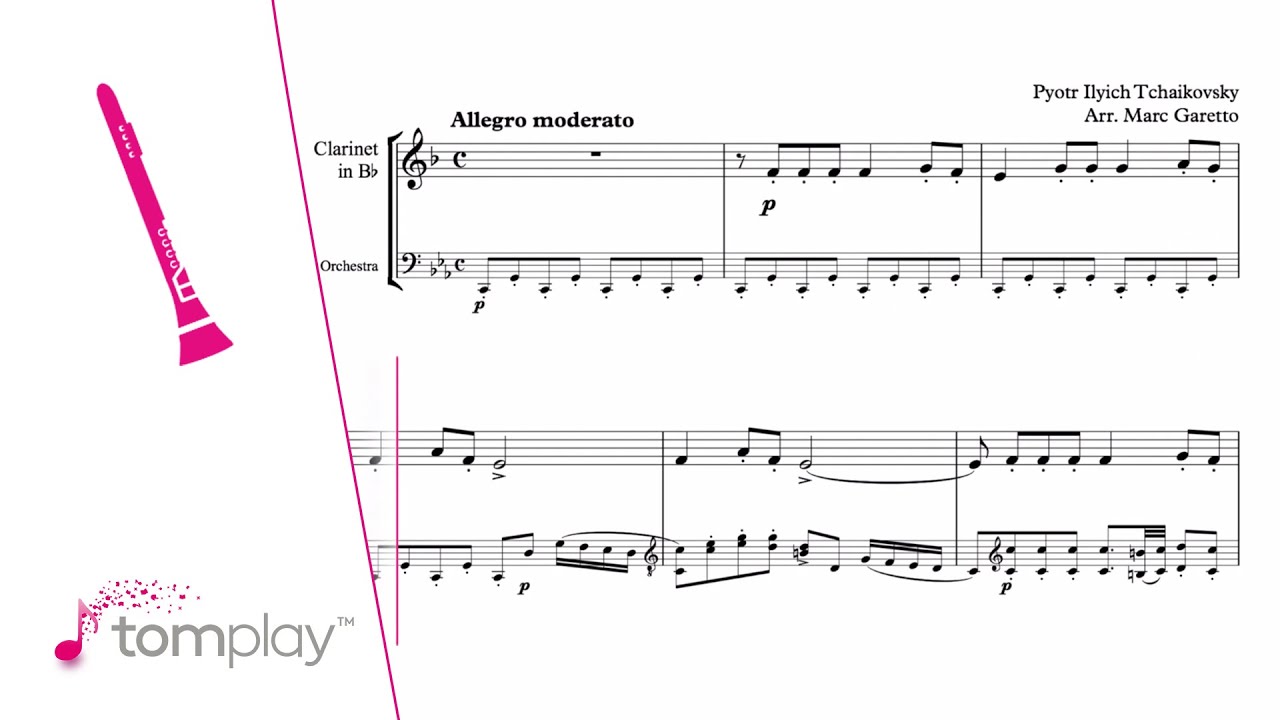 完全な初心者のための10の易しいクラリネット作品集 楽譜付き