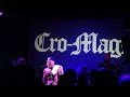 Cro-Mags - These Streets - @Blah Blah, Torino, Italy, 2023.08.02