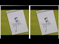 Easy Rose flower drawing | rose tutorial for kids #art #easydrawing #youtubevideo