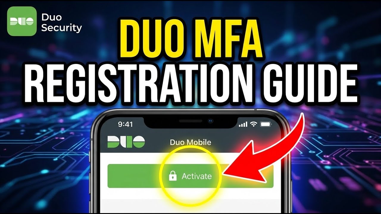 How to register with Duo Security for MFA on US apps - Detailed Guide ...