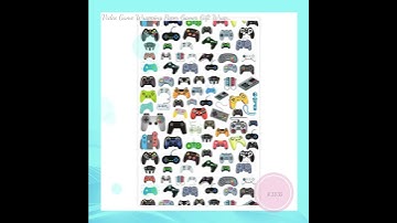 Video Game Wrapping Paper Gamer Gift Wrap Gaming Theme Birthday Christmas Paper Gift Wrap Paper G...