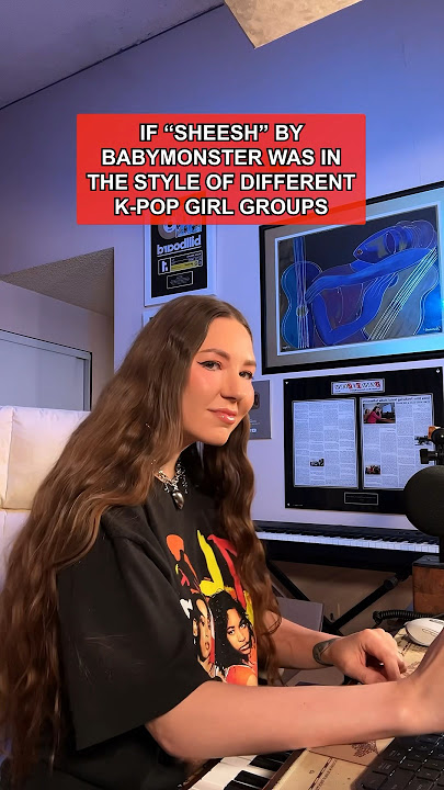 It Sheesh by Babymonster was in the styles of different K-pop groups 🎶