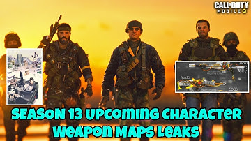 SEASON 13 Upcoming Character Weapon Maps Leaks Cod Mobile | Cod Mobile S13 Leaks | CODM S13 Leaks