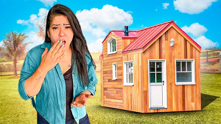 COMPREI uma MINI CASA PRA MORAR com MINHAS AMIGAS 😱