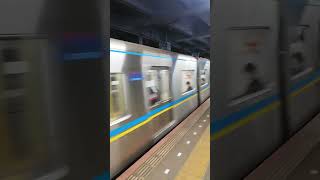 北総9200形　9201編成　37N  普通　西馬込行き　青砥駅発車