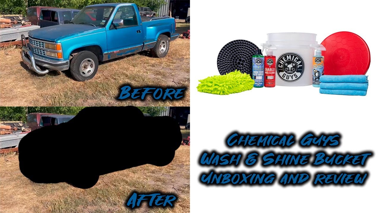 [Unboxing & Review] Chemical Guys Wash & Shine Bucket YouTube