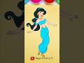 Disney Princess Jasmine💞#trending #cartoon #disney #aladdin #jasmine #shortfeed #magicpaintingtv
