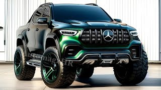 2025 Mercedes XClass Pickup Launched  More Modern and More Powerful