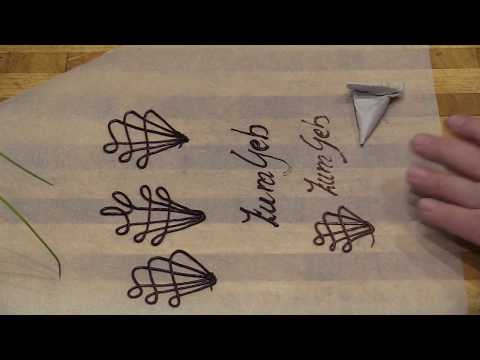 Video: DIY Schokoladenbuchstaben: Schritt-für-Schritt-Rezepte Und Fotos