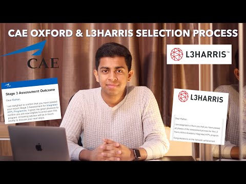 HOW TO PASS THE SELECTION PROCESS FOR CAE OXFORD & L3 HARRIS- TIPS & ADVICE✈️