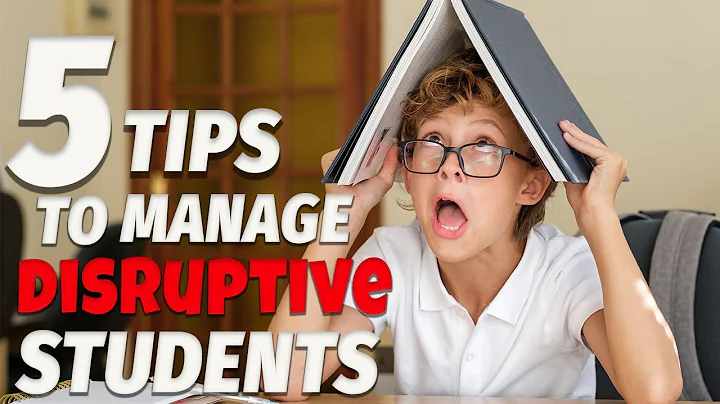 5 tips  to deal with a disruptive student