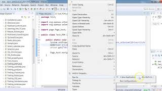 Selenium -  Page Object Model.