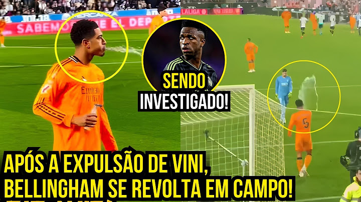 🚨 BELLINGHAM PERDE A PACIÊNCIA COM O GOLEIRO APÓS FAZER VINI JR SER EXPULSO NO CLÁSSICO!"