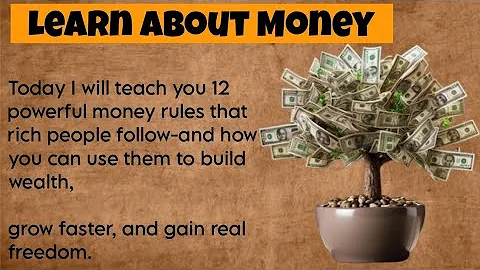 Learn About Money 💰 || 12 Rules Rich People Follow to Build Wealth & Freedom || Graded Reader ✅
