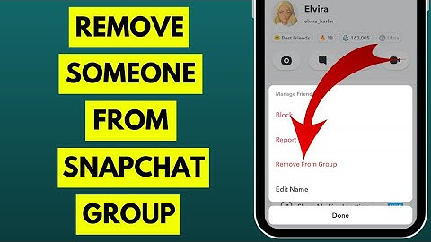 How to Remove Someone From Snapchat Group (2023)