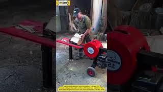This Machine Turns Rough Logs Into Smooth Lumber! 🔥