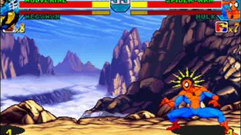 Marvel Vs. Capcom playthrough Wolverine/Megaman part 2 END