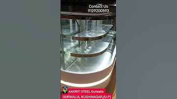 Sweet Display Counter L Shape #9129200593 #bihar #kushinagar #siwan #displaycounter #sweetsshop