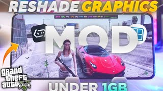 GTA 5 ReShade Graphics MOD (Only 1GB!) | Gamehub / Winlator Ultra Realistic Test
