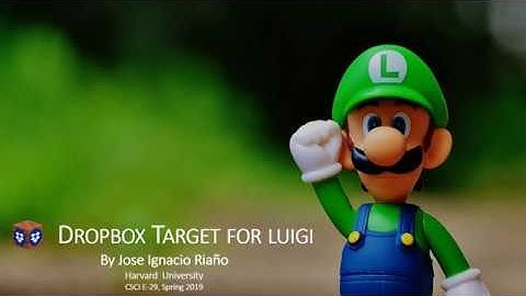 Final Project: DroboxTarget for Luigi
