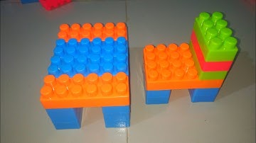 Satisfying DIY Lego Table chair  /: ASMR building/Emran toys#satisfying