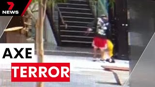 Suspect threatens Foot Locker workers with axe, flees Rundle Mall store with clothing | 7 News