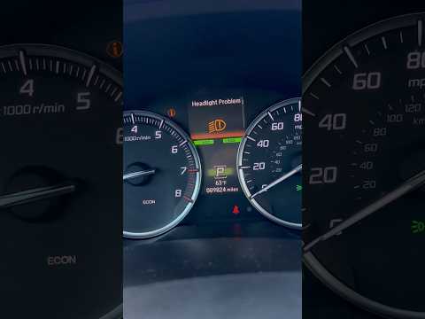 Acura Headlight problem *fix*#howto #acura #battery #fix #car