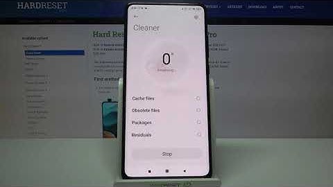 How to Clear Storage on XIAOMI Redmi K30 Pro - Use Cleaner