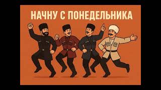 ИИ ПАРАТРУПЕР - Начну с понедельника (кавказская версия) (почти весь текст @HolyBaam)