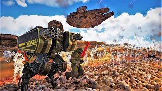 STAR WARS x DOOM SLAYER vs 10 MILLION ZOMBIES - Ultimate Epic Battle Simulator 2 UEBS 2