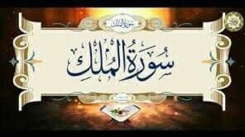 محمد حسين عامر سورة الملك HD