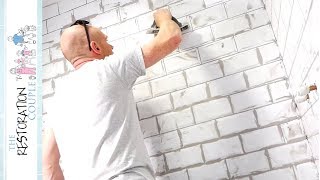 Young Man with great tiling skills -Great tiling skills -Great technique in construction PART 101