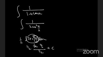 Revision : Indefinite Integration | Lec 01