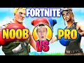 When A Fortnite NOOB Plays with a FORTNITE PRO! *PT.2