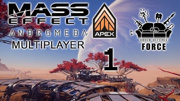 Mass Effect Andromeda MP - Part 1 - This is why the Initiative Failed - Couch Defense Force