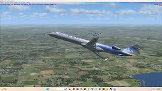 Pacific Virtual airways FT9388, Dallas to Memphis.