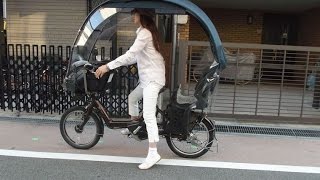 雨から顔を守る、お化粧を守る、自転車通勤のグッズ