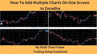 Add Multiple Charts On Single Screen | My Trading SetUp Explained