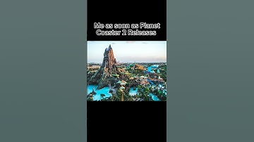 Me as soon as Planet Coaster 2 Releases #waterslide #planetcoaster #waterpark #shorts #fyp
