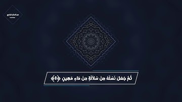 تلاوة بياتية خاشعة لسورة السجدة كاملة للقارئ عبدالملك الراجح