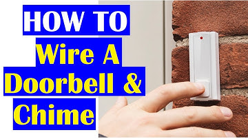 HOW TO WIRE a Doorbell and Chime HOW TO WIRE TRANSFORMER