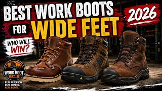 Best Work Boots for Wide Feet (2026) | Red Wing vs KEEN vs Thorogood