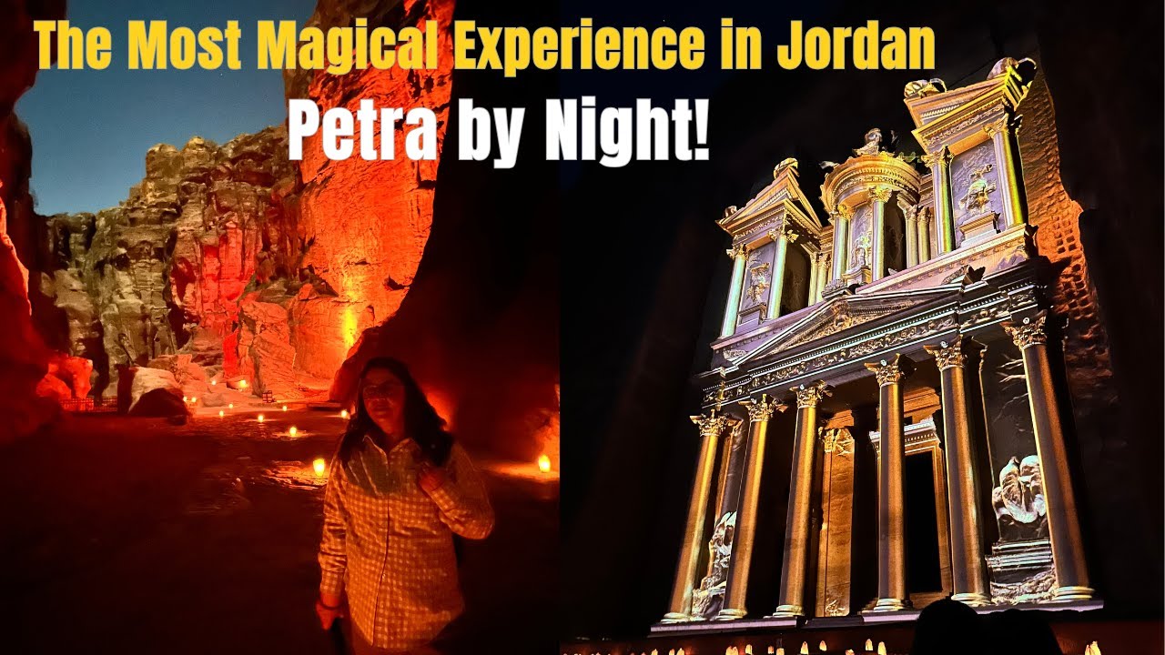 Петра ночью: САМОЕ волшебное приключение в Иордании! | Simply Samina