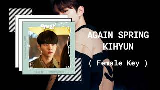 KIHYUN (기현) (MONSTA X) - Again Spring 'Meow The Secret Boy OST' (Female Version)