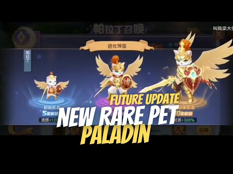 (Future Update) New Rare Pet Paladin & Skill Test - Cloud Song / Guardians Of Cloudia