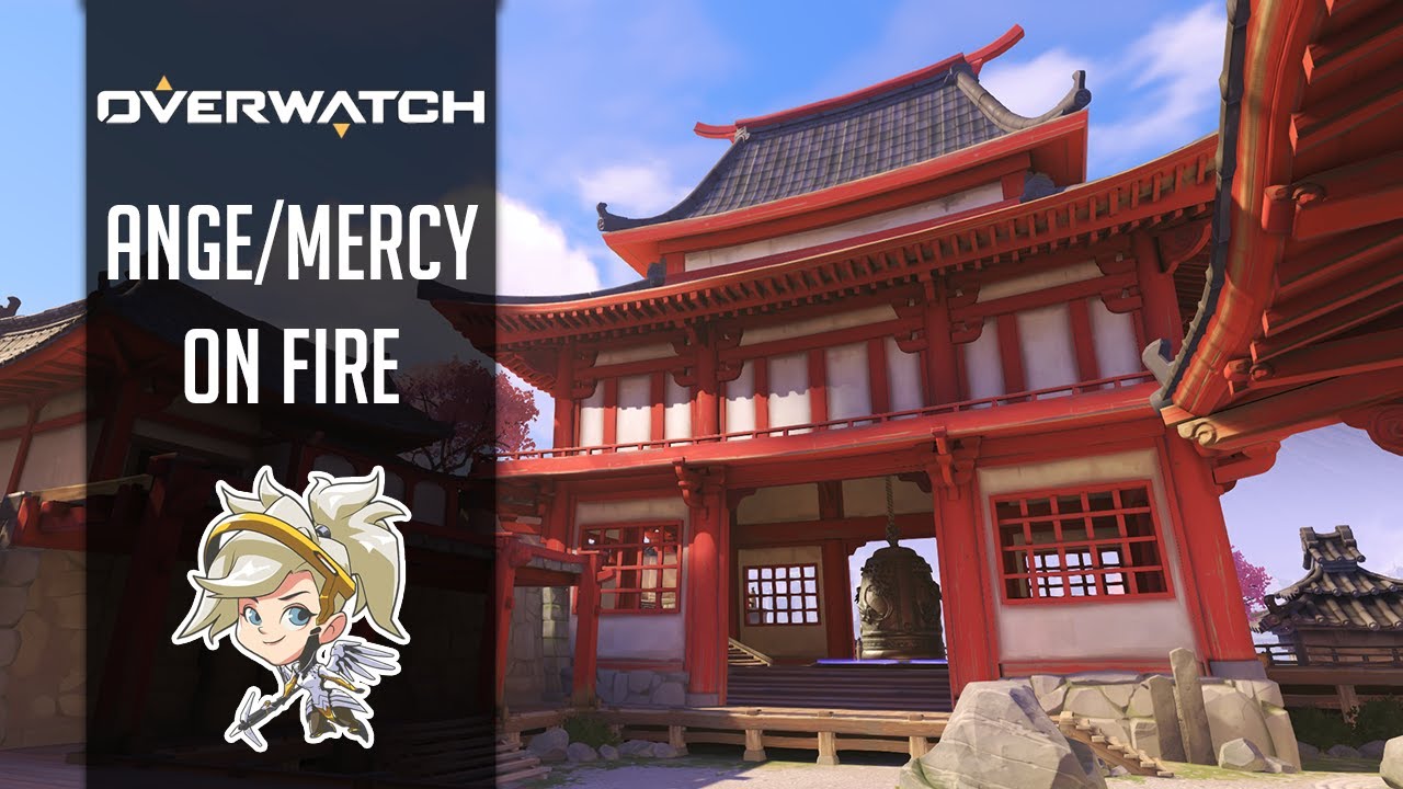 MERCY On FIRE / Overwatch [FR] YouTube